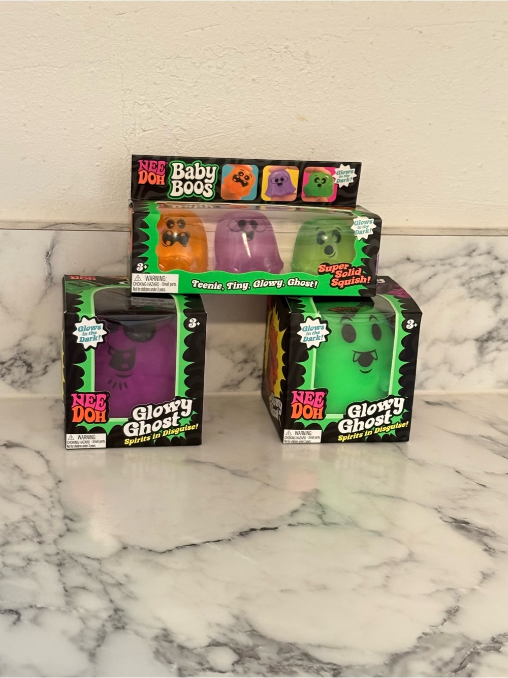 RARE Nee Doh Halloween Bundle lot of 3